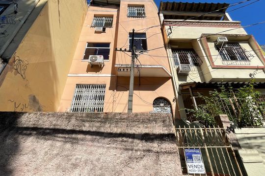 Fachada de apartamento à venda com 2 quartos, 54m² em Estácio, Rio de Janeiro