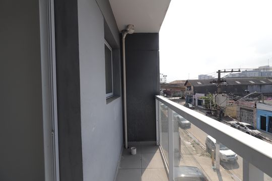 Varanda da Sala de apartamento para alugar com 2 quartos, 39m² em Itaquera, São Paulo