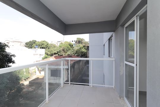 Varanda da Sala de apartamento à venda com 2 quartos, 45m² em Itaquera, São Paulo