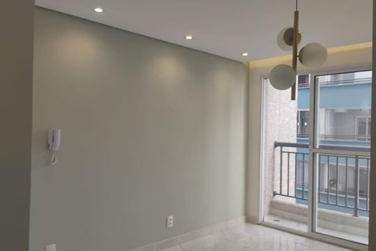 Sala de apartamento para alugar com 2 quartos, 34m² em Vila Guilhermina, São Paulo