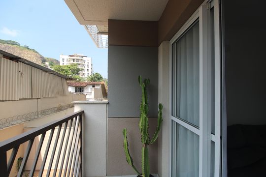 Sala - Varanda de apartamento para alugar com 2 quartos, 65m² em Pechincha, Rio de Janeiro