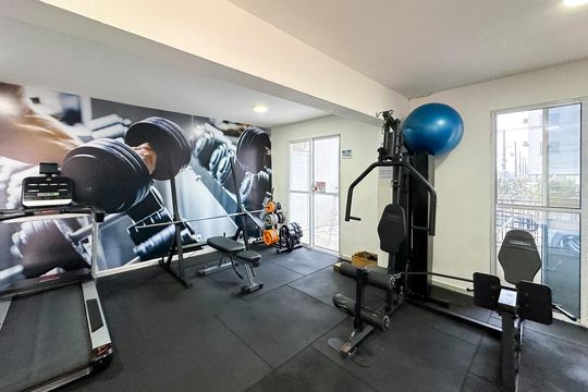 Área comum - Piscina de apartamento para alugar com 1 quarto, 49m² em Vargem do Bom Jesus, Florianópolis