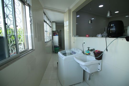 Área de Serviço de apartamento à venda com 3 quartos, 109m² em Olaria, Rio de Janeiro