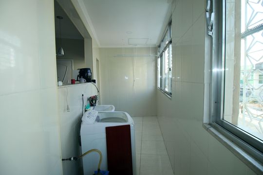 Área de Serviço de apartamento à venda com 3 quartos, 109m² em Olaria, Rio de Janeiro