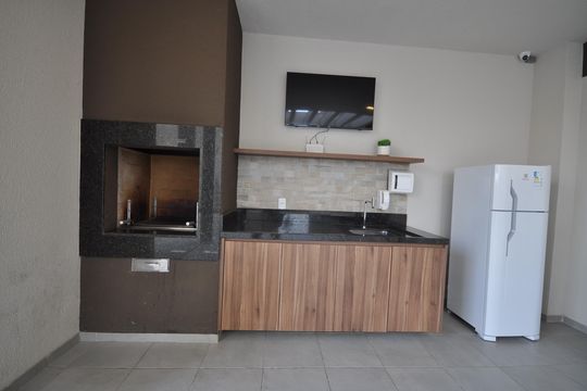 Área comum - Churrasqueira de apartamento à venda com 1 quarto, 34m² em Vila Guilherme, São Paulo