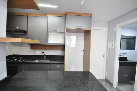 Cozinha de apartamento à venda com 1 quarto, 34m² em Vila Guilherme, São Paulo