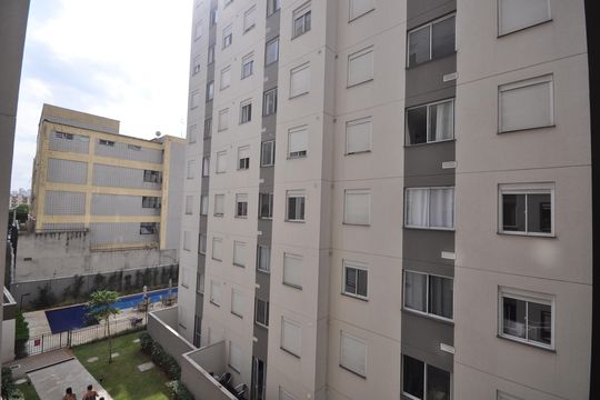 Vista da Sala de apartamento à venda com 1 quarto, 34m² em Vila Guilherme, São Paulo