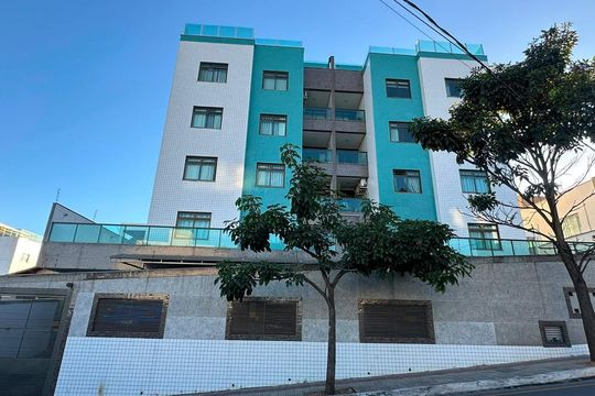 Fachada  de apartamento à venda com 3 quartos, 198m² em Inconfidentes, Contagem