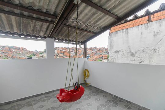 Sacada do Quarto 2 de casa para alugar com 3 quartos, 120m² em Vila Renato (zona Leste), São Paulo