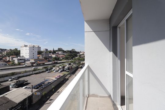 Varanda da Sala de apartamento para alugar com 2 quartos, 39m² em Itaquera, São Paulo