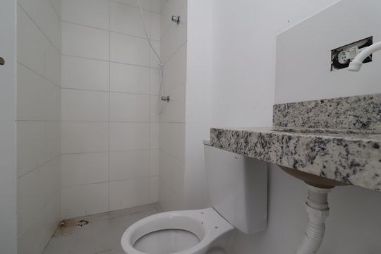 Banheiro de apartamento para alugar com 2 quartos, 44m² em Itaquera, São Paulo