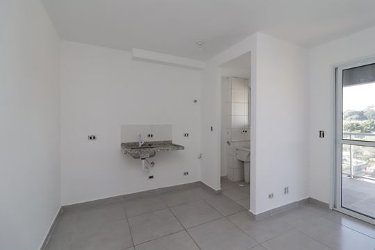 Sala/Cozinha de apartamento para alugar com 2 quartos, 44m² em Itaquera, São Paulo