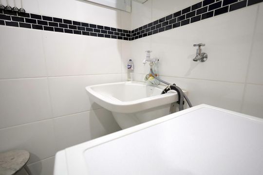 Área de Serviço de apartamento à venda com 2 quartos, 107m² em Parque das Nações, Santo André