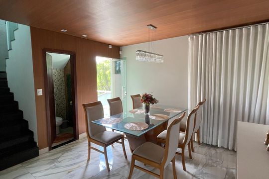 Sala de Jantar de casa à venda com 3 quartos, 180m² em Vila Rica, Lagoa Santa