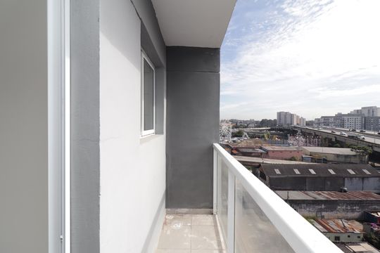 Varanda da Sala de apartamento à venda com 2 quartos, 37m² em Itaquera, São Paulo