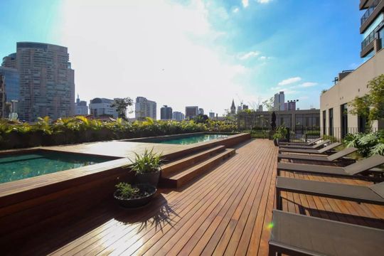 Vista de apartamento para alugar com 2 quartos, 73m² em Pinheiros, São Paulo
