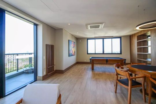 Área externa de apartamento para alugar com 2 quartos, 73m² em Pinheiros, São Paulo
