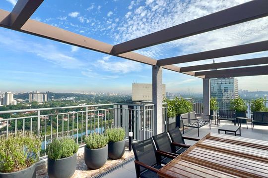 Rooftop de kitnet/studio à venda com 1 quarto, 31m² em Pinheiros, São Paulo