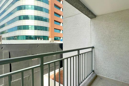 Varanda de kitnet/studio à venda com 1 quarto, 31m² em Pinheiros, São Paulo