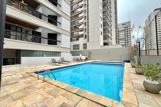 Área comum - Piscina de apartamento à venda com 2 quartos, 110m² em Jardim Prudência, São Paulo