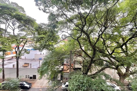 Vista da Varanda de apartamento à venda com 2 quartos, 110m² em Jardim Prudência, São Paulo