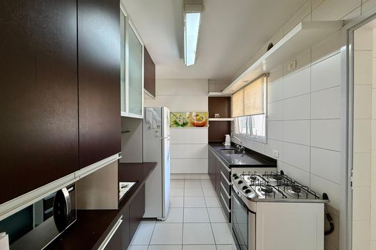 Cozinha  de apartamento à venda com 2 quartos, 111m² em Cidade Monções, São Paulo