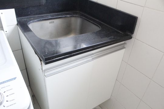 Área de Serviço de apartamento à venda com 2 quartos, 58m² em Taquara, Rio de Janeiro