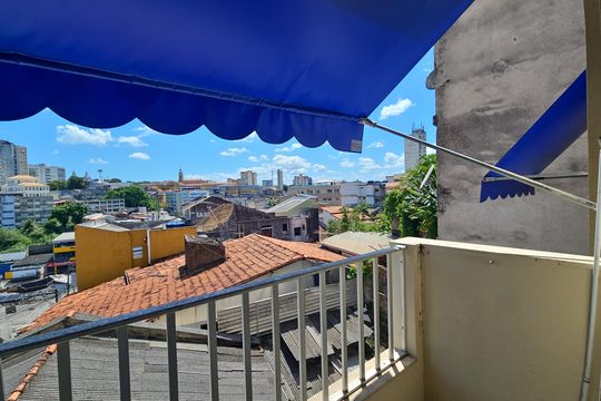 Varanda da Sala de apartamento para alugar com 1 quarto, 72m² em Matatu, Salvador
