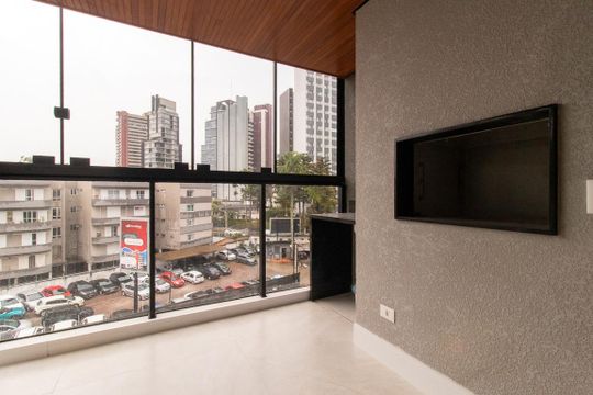 Área comum - Churrasqueira de apartamento para alugar com 2 quartos, 79m² em Juvevê, Curitiba