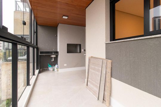 Vista da Varanda de apartamento para alugar com 2 quartos, 79m² em Juvevê, Curitiba
