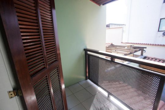 Varanda da Suíte de casa de condomínio à venda com 3 quartos, 106m² em Pechincha, Rio de Janeiro