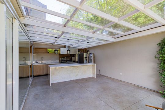 Varanda gourmet de casa de condomínio para alugar com 6 quartos, 378m² em Campo Belo, São Paulo