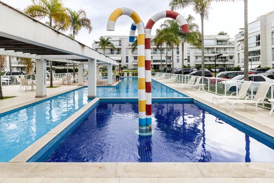 Área comum - Piscina de apartamento para alugar com 3 quartos, 123m² em Campo Grande, Rio de Janeiro