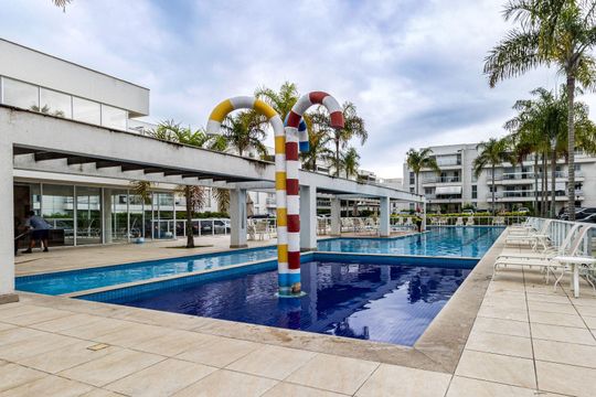 Área comum - Piscina de apartamento para alugar com 3 quartos, 123m² em Campo Grande, Rio de Janeiro