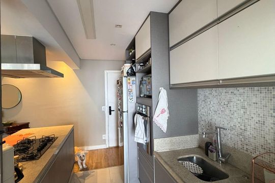 Cozinha de apartamento para alugar com 2 quartos, 98m² em Morumbi, São Paulo