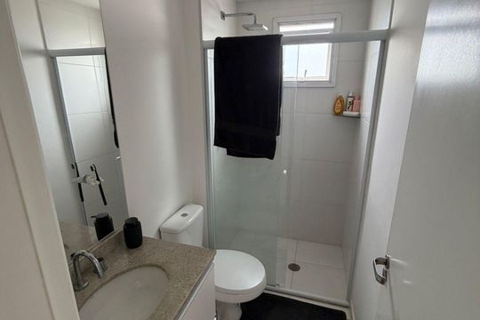 Banheiro 2 de apartamento para alugar com 2 quartos, 98m² em Morumbi, São Paulo