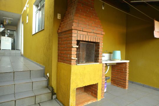 Quintal/ Churrasqueira  de casa à venda com 3 quartos, 162m² em Parque Sao Jose, São Bernardo do Campo