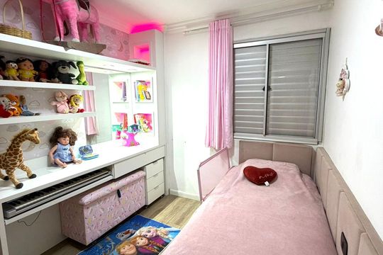 Quarto de apartamento à venda com 2 quartos, 55m² em Bandeiras, Osasco