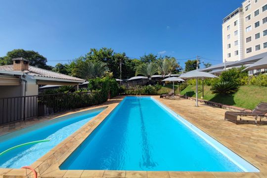 Área comum - Piscina de apartamento à venda com 2 quartos, 52m² em Jardim Nova Europa, Campinas