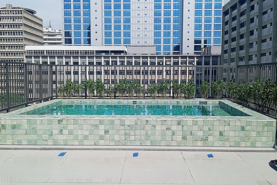 Piscina de kitnet/studio à venda com 1 quarto, 23m² em Cerqueira César, São Paulo