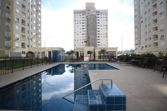 Área comum - Piscina de apartamento à venda com 2 quartos, 45m² em Humaitá, Porto Alegre