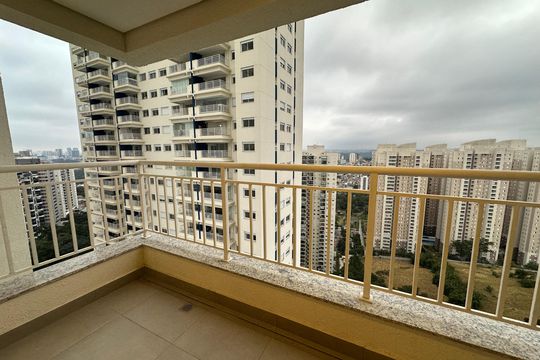 Varanda da Sala de apartamento para alugar com 2 quartos, 69m² em Jardim Esperanca, Barueri