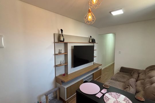 Sala - Sala de Jantar de apartamento à venda com 2 quartos, 100m² em Jardim Santo Alberto, Santo André