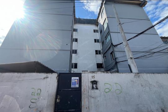 Fachada de apartamento para alugar com 1 quarto, 40m² em Vila Leopoldina, Duque de Caxias