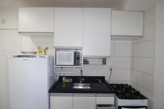 Sala / Cozinha de apartamento para alugar com 1 quarto, 38m² em Parada Inglesa, São Paulo