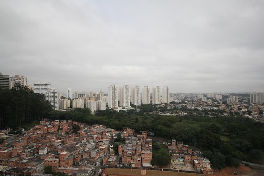 Vista da Varanda de apartamento para alugar com 1 quarto, 45m² em Fazenda Morumbi, São Paulo