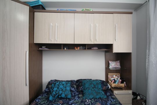Quarto 1 de apartamento para alugar com 1 quarto, 45m² em Fazenda Morumbi, São Paulo