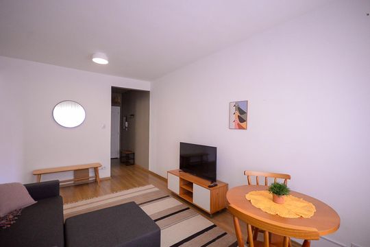 Sala de apartamento à venda com 1 quarto, 55m² em Aclimação, São Paulo