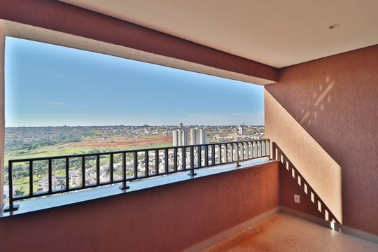 Sacada de apartamento para alugar com 1 quarto, 44m² em Granja Marileusa, Uberlândia
