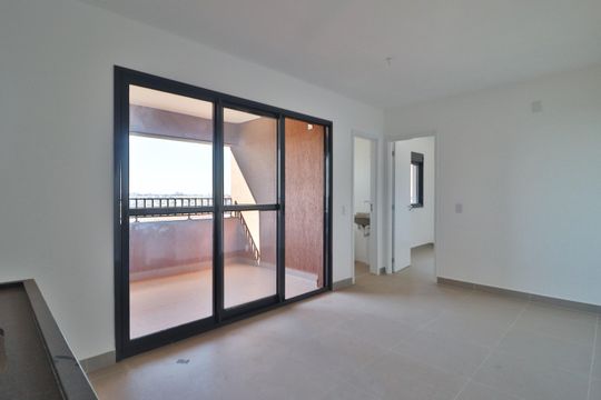 Sala de apartamento para alugar com 1 quarto, 44m² em Granja Marileusa, Uberlândia